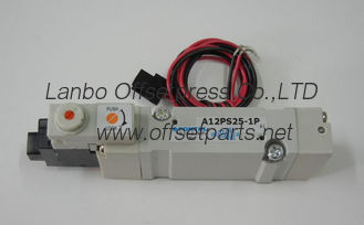 frontal DC 24V A12PS25-1P cylinder valve , komori original spare parts 3Z0-8102-890