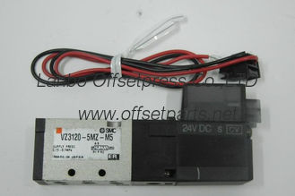SMC VZ3120-5MZ-M5 DC24V pneumatic valve , high quality original  spare parts for komori machine