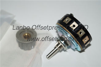 Komori original push button switch and knob,B-25,5ZS-A200-010,Komori original parts