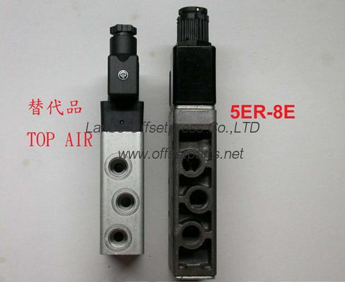 Taiwan komori cylinder valve instead of TAIYO cylinder valve 5ER-8E spare parts for komori Lithrone machine