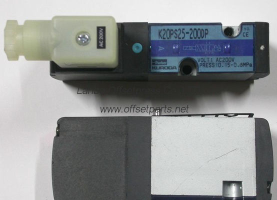 kuroda pneumatic valve AC 24V 3Z0-8101-100-TS ,komori original spare parts for komori lithrone machine