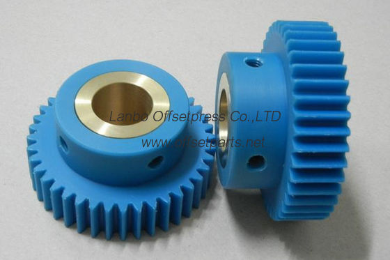 komori damping roller gear 40 tooth L-26/28 machine , high quality printing machine spare part