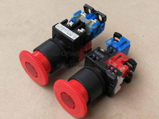 komori command switch AH22V2L-E3 , komori machine emergency stop switch spare part