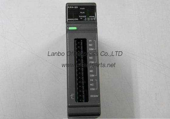 second hand FUJI-PLC-NJ-AX4-33 analog input module , 5GP-6102-170 komori original printing machine spare part