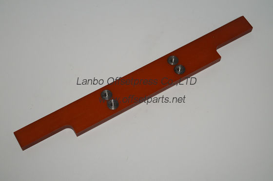 345x42x10 mm assembly spare part 5 holes for printer machine