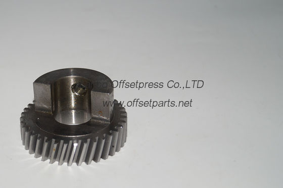 SM74 machine tooth gear , OD 59x ID 24x H 32 mm printing machine part