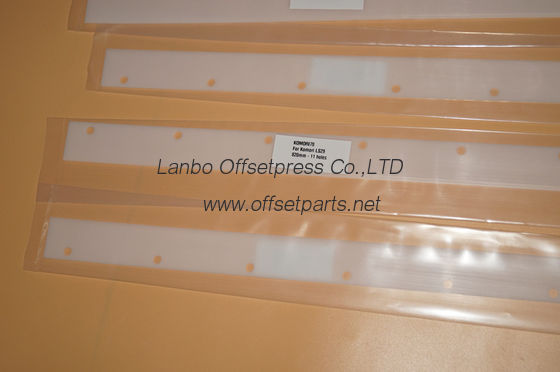 komori L29 macine rubber wash up blade , offset spare part for komori machine