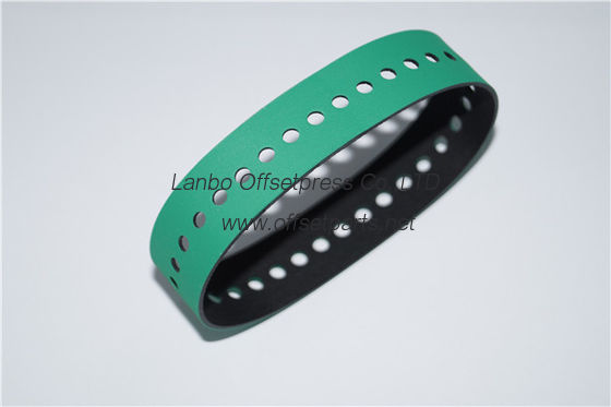 suction tape , M2 .015 . 880 , green belt for offset printing machine