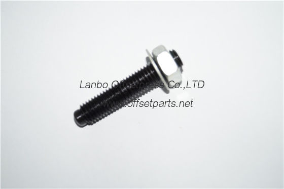 polar machine bolt OD12 x ID hexagonal 6mm , plate OD24x ID 12.3xH1.2