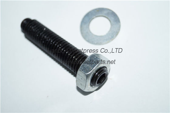 polar machine bolt OD12 x ID hexagonal 6mm , plate OD24x ID 12.3xH1.2