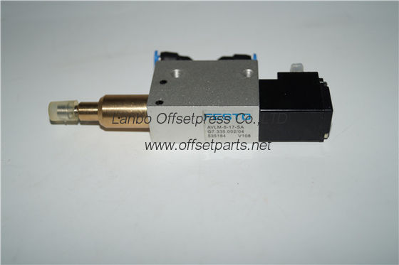 festo pneumatic cylinder , MVLM-8-17-SA , cylinder part for offset printing machine