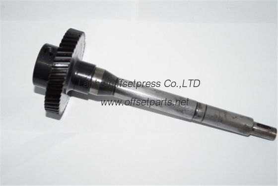 CD74 machine gear shaft , L2.030.409 , offset spare parts for sale