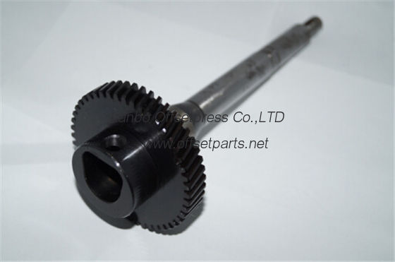 CD74 machine gear shaft , L2.030.409 , offset spare parts for sale