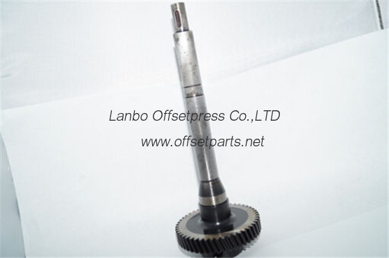 CD74 machine gear shaft , L2.030.409 , offset spare parts for sale