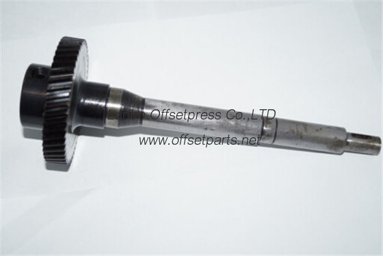 CD74 machine gear shaft , L2.030.409 , offset spare parts for sale