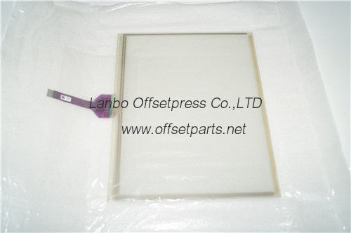 komori original new touch screen 257x183x2.4mm for komori printing machine