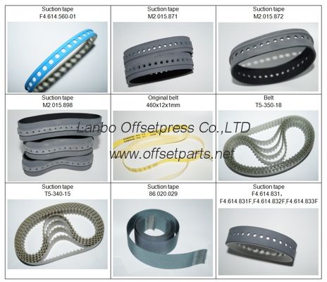 MO machine gripper,rubber,52.581.827, good qulaity printing machine spare parts