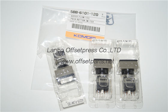 Komori original push button switch,5BB-6101-120,AG225-FL5W11E3,Komori original parts