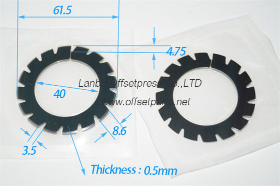 MBO складной тормозный блок 50 210 970, 50210970, 61.5x40x0.5x16T перфорирующий лезвие
